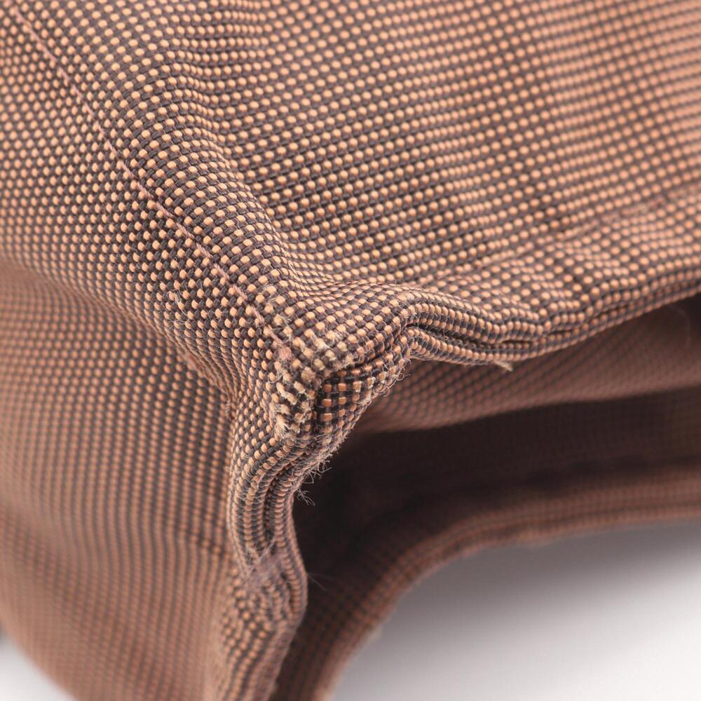 Hermes Herline Ad MM Backpack/Handbag, Nylon Canvas, Men's/Women's, Brown, 10... - Picture 5 of 9